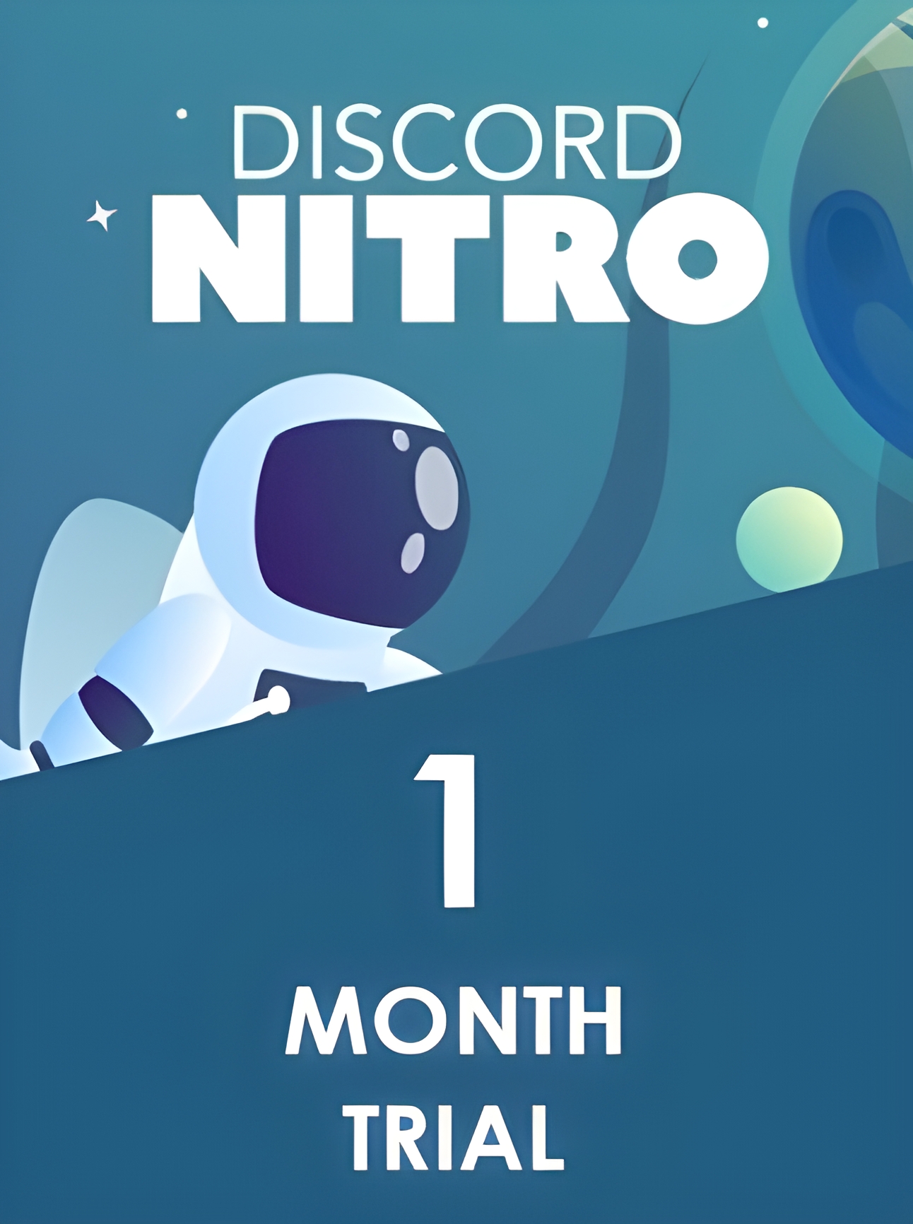 Discord Nitro 1 Month Trial - Discord Key - GLOBAL