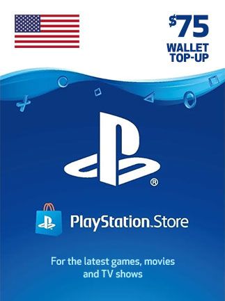 PlayStation Network Gift Card 75 USD - PSN United States