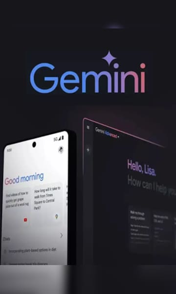 Google AI Gemini Pro 18 Months - Gemini Key - Global