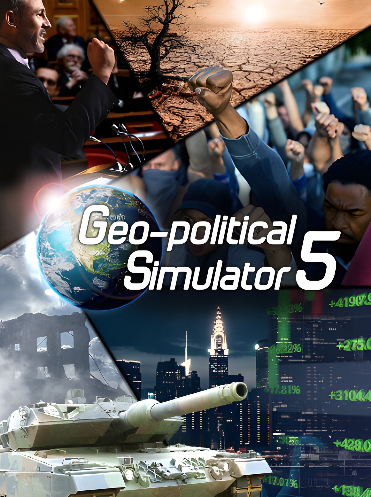 Geo-Political Simulator 5 (PC) - Steam Key - GLOBAL