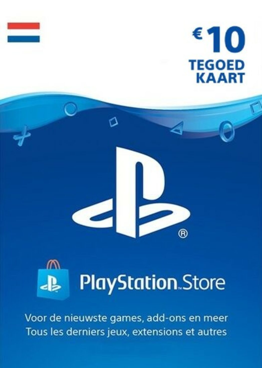 PlayStation Network Gift Card 10 EUR - PSN Netherlands