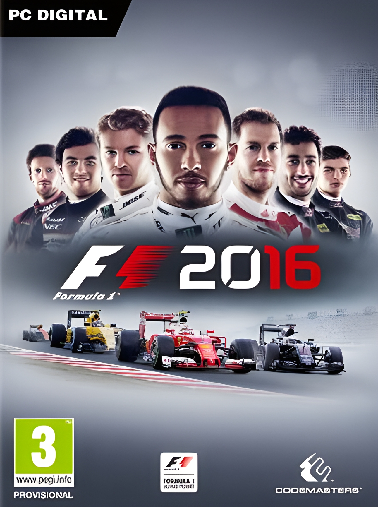 F1 2016 Steam Key GLOBAL