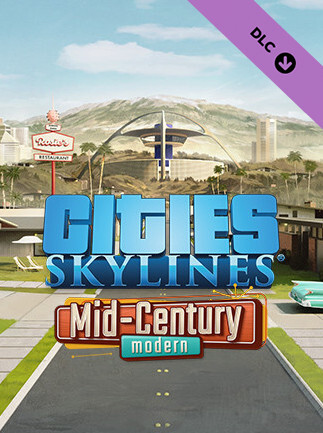 Cities: Skylines - Content Creator Pack: Mid-Century Modern (PC) - Steam Key - GLOBAL