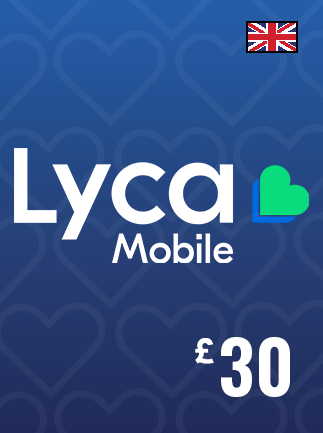 Lycamobile 30 GBP - Lycamobile Key - UNITED KINGDOM