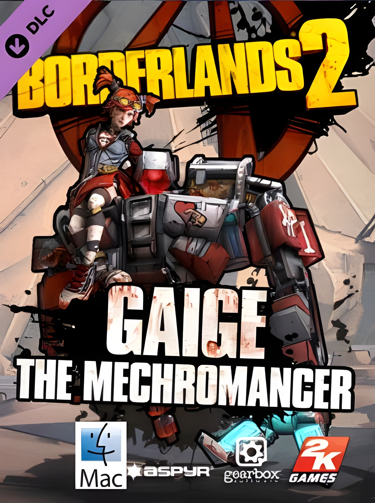 Borderlands 2 - Mechromancer Pack Steam Key GLOBAL