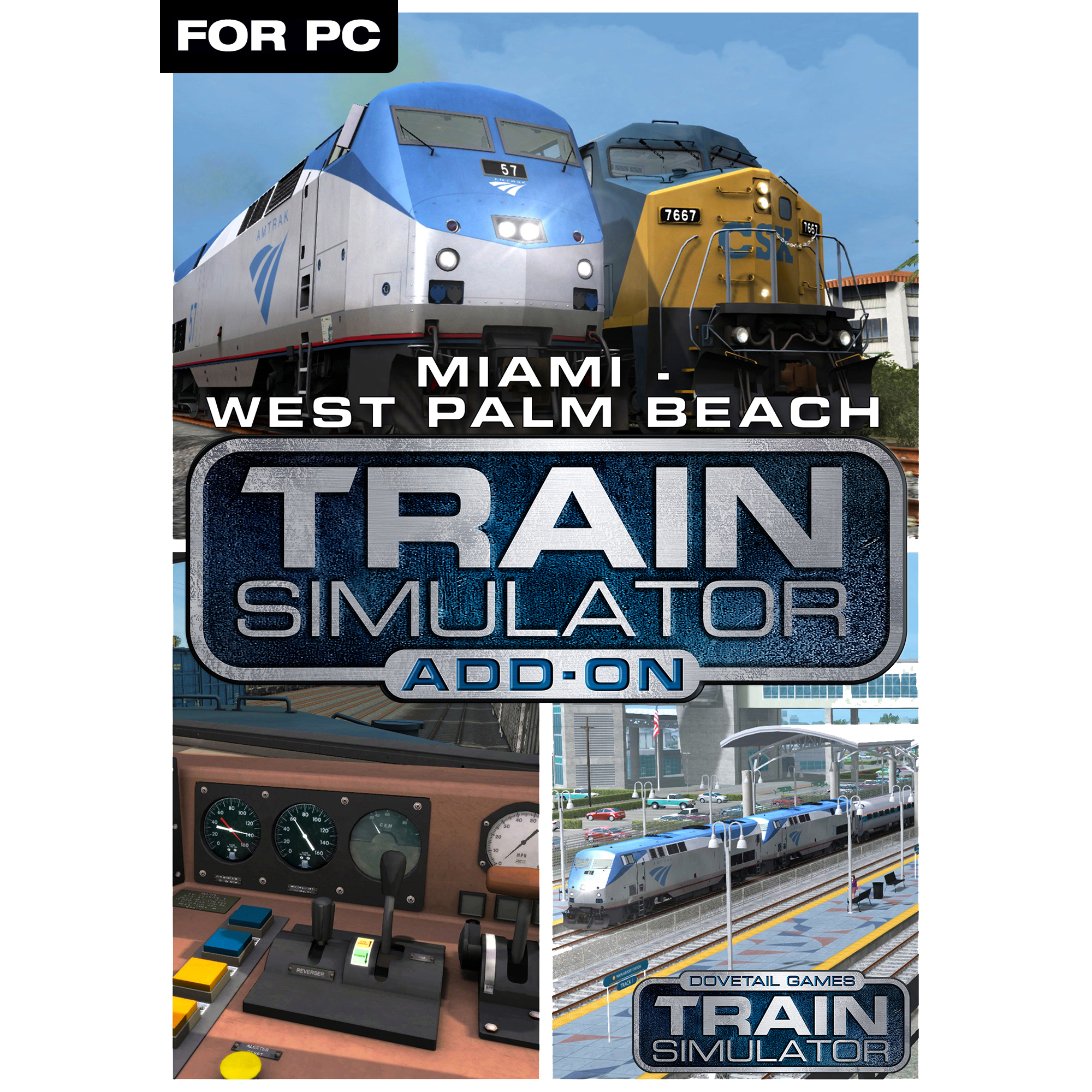 Train Simulator: Miami West Palm Beach Route ( PC ) - Steam - Global