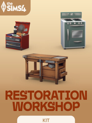 The Sims 4: Restoration Workshop Kit (PC) - EA App Key - EUROPE